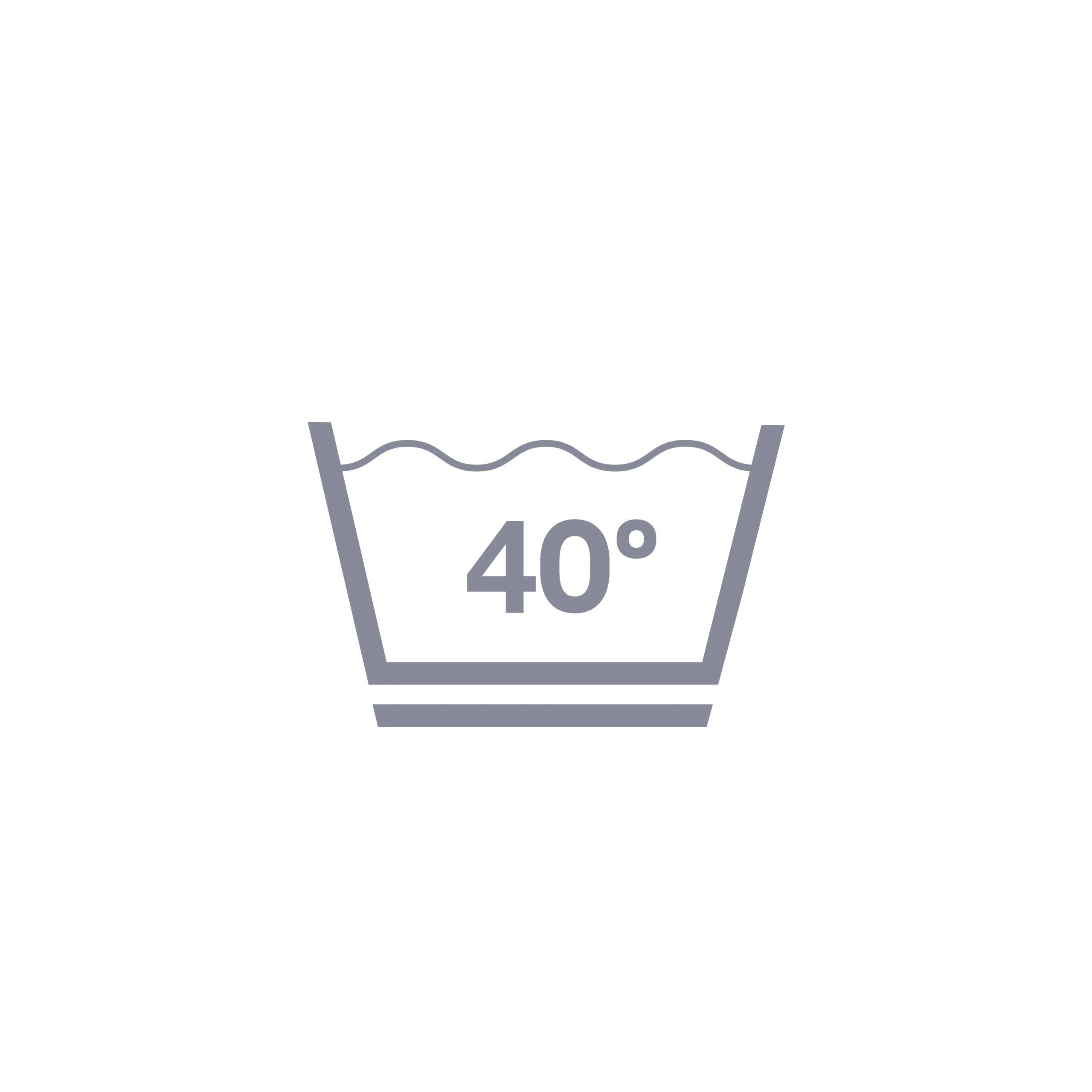 Waschbar 40° C