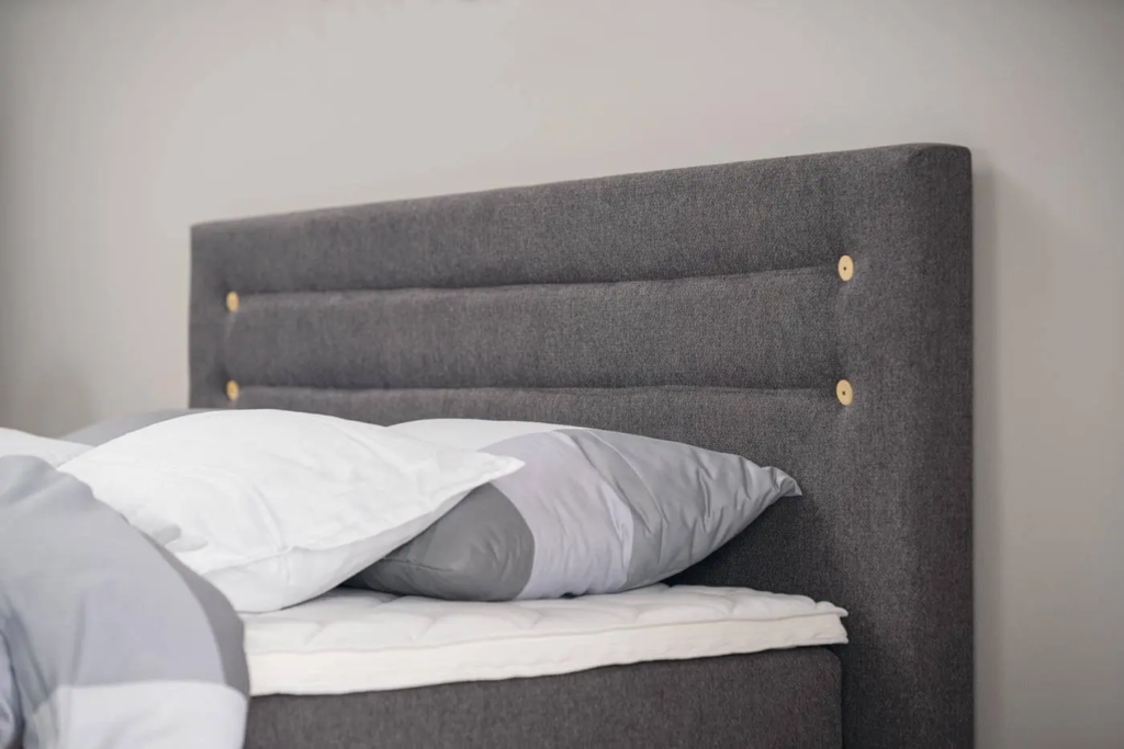 basics by BICO Boxspring Calla Button Anthrazite