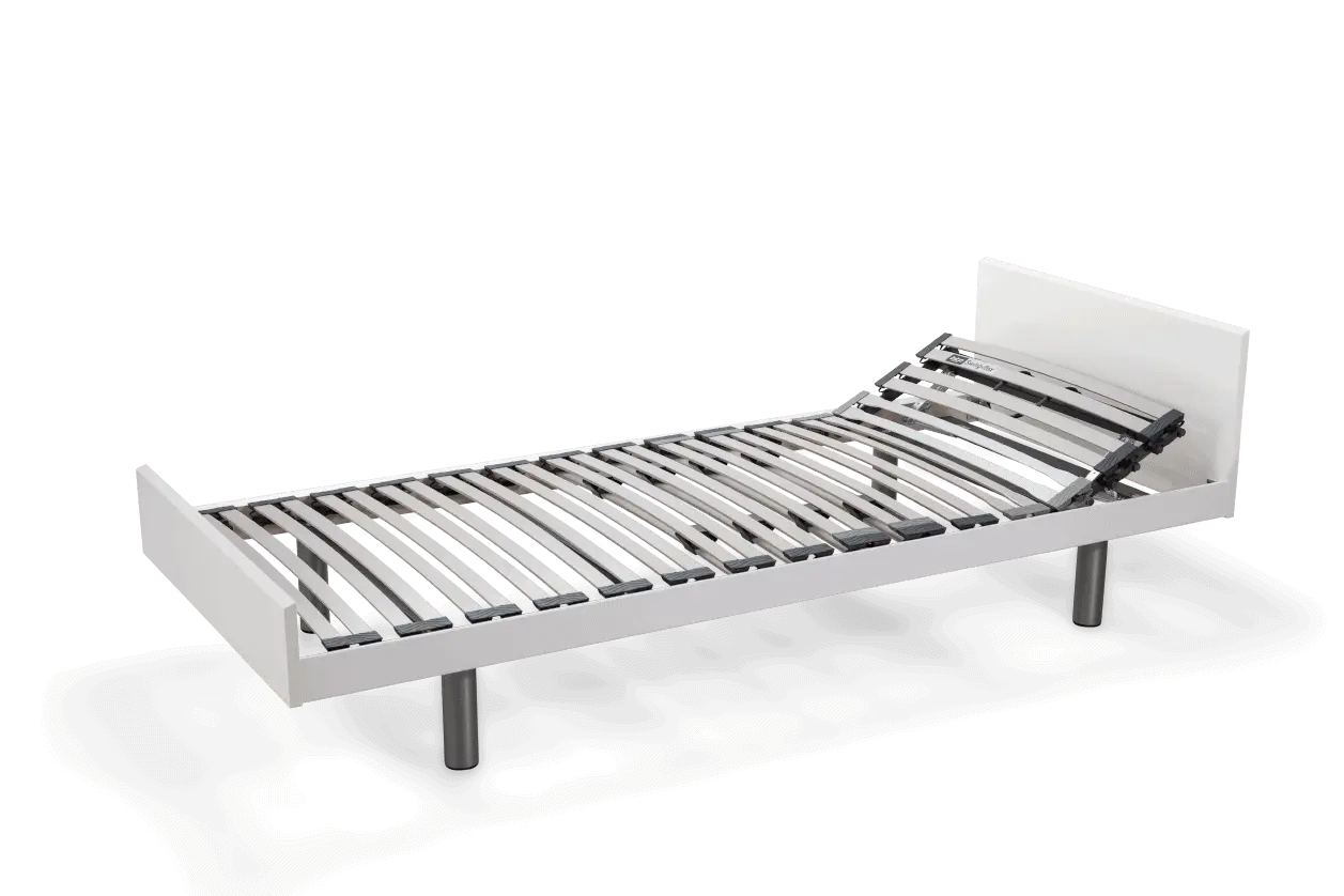 Bico Swing Flex Couch A Lattenrost weiss lackiert