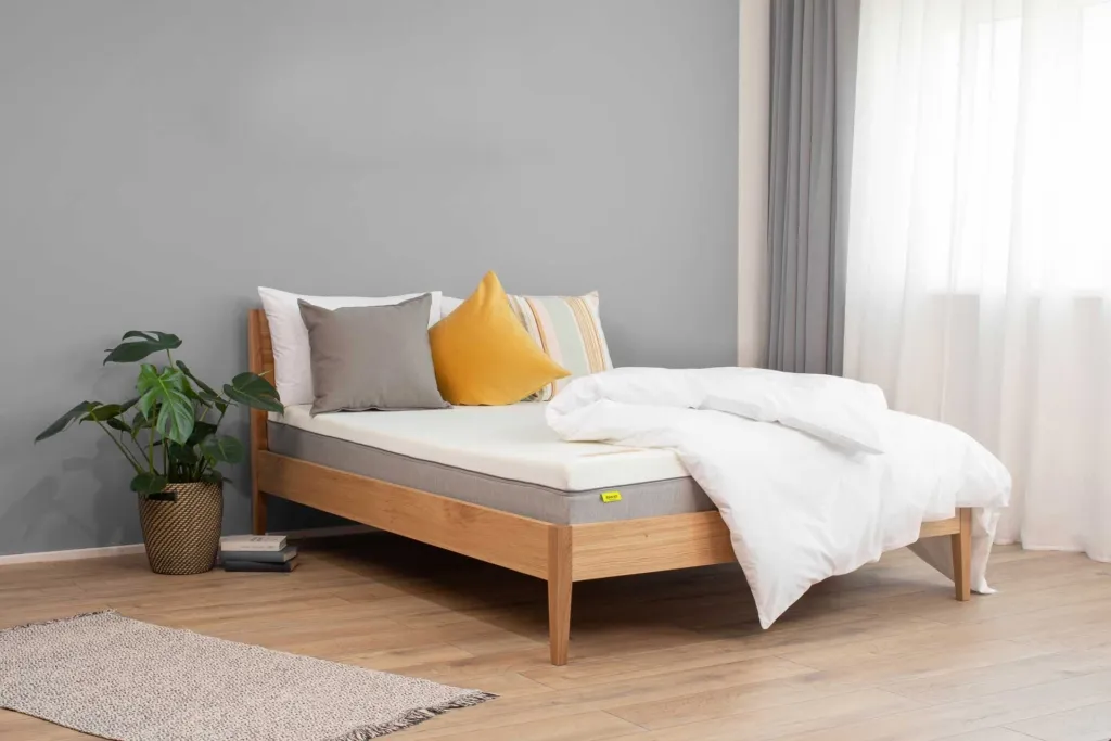 basics by BICO Matratze Modell 02 im Schlafzimmer eingerichtet h1049