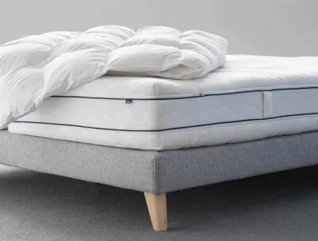 BICO Matratze Climapro h1238 auf Bettgestell mit Duvet